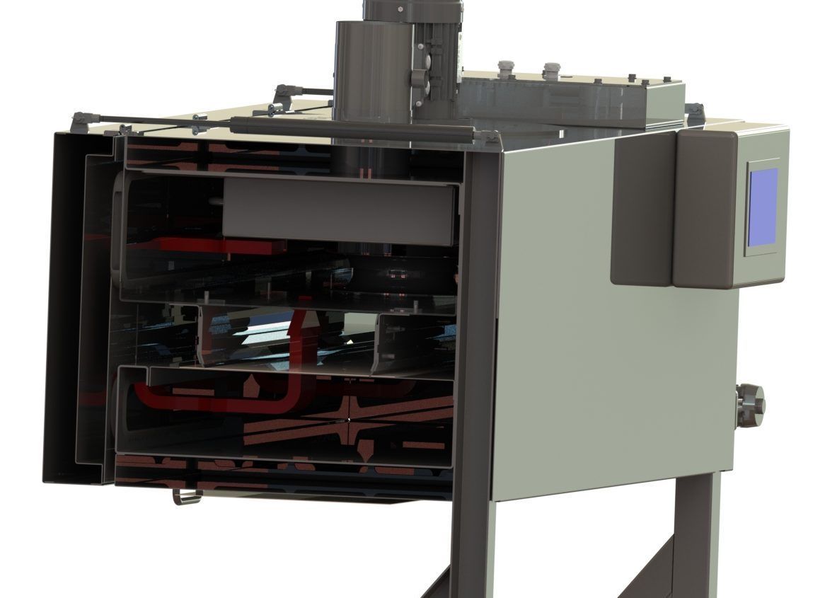 Mini transportbåndstørrer