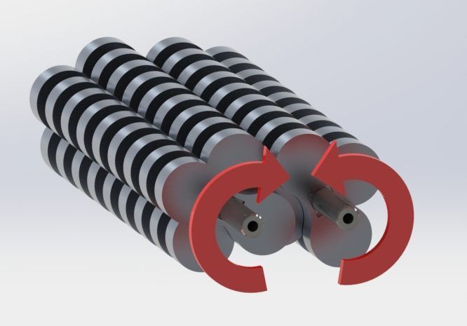 Mini transportbåndstørrer